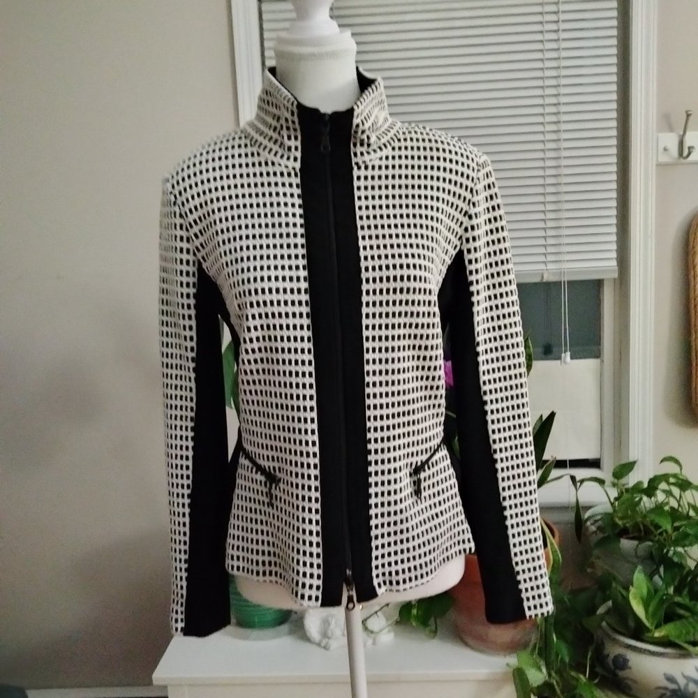 Black & white jacket